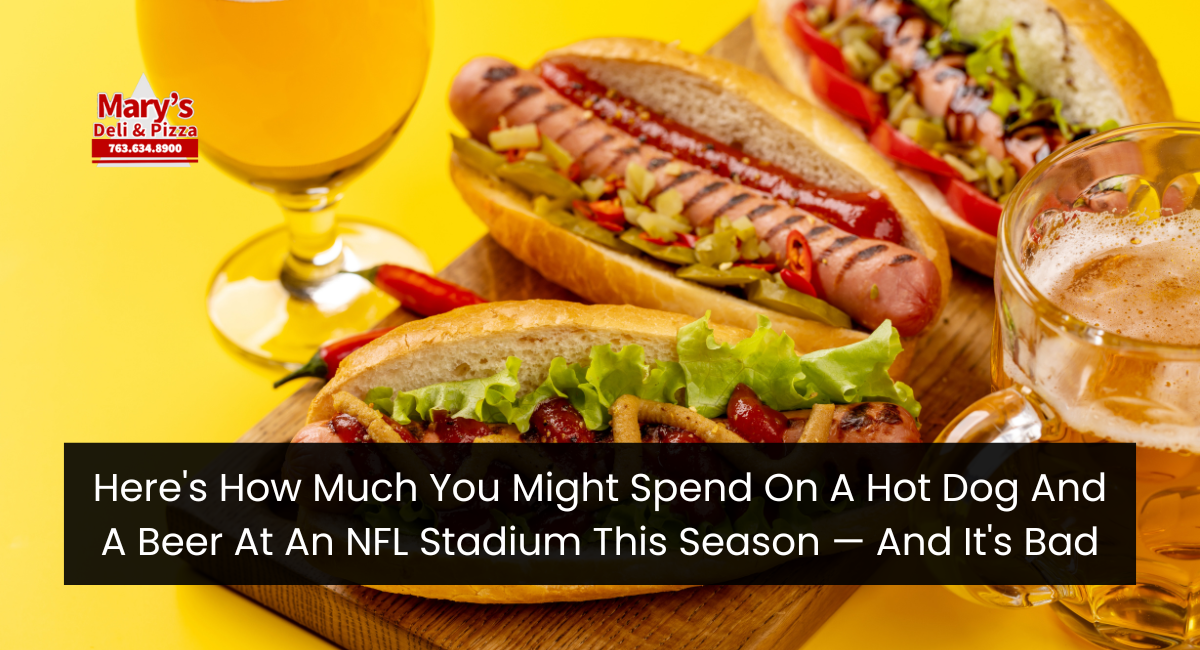 Here's How Much You Might Spend On A Hot Dog And A Beer At An NFL Stadium This Season — And It's Bad