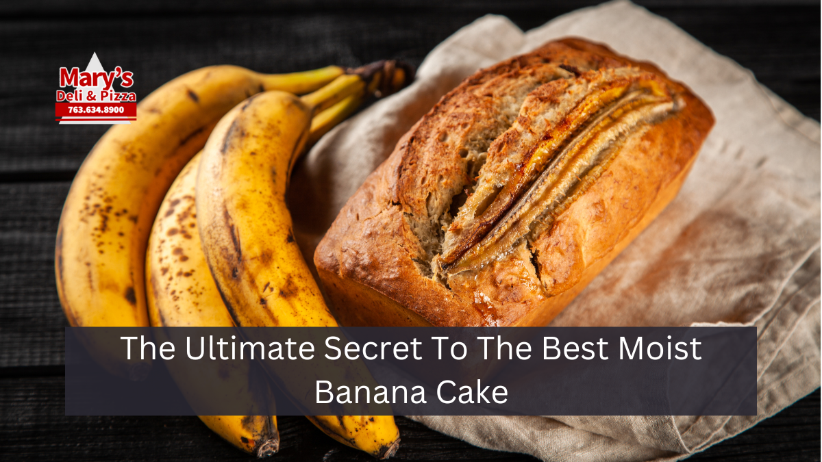 The Ultimate Secret To The Best Moist Banana Cake