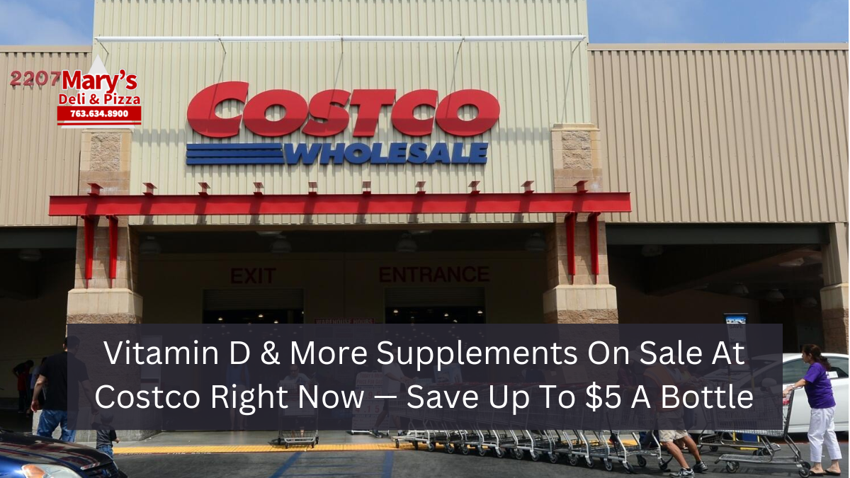 Vitamin D & More Supplements On Sale At Costco Right Now — Save Up To $5 A Bottle