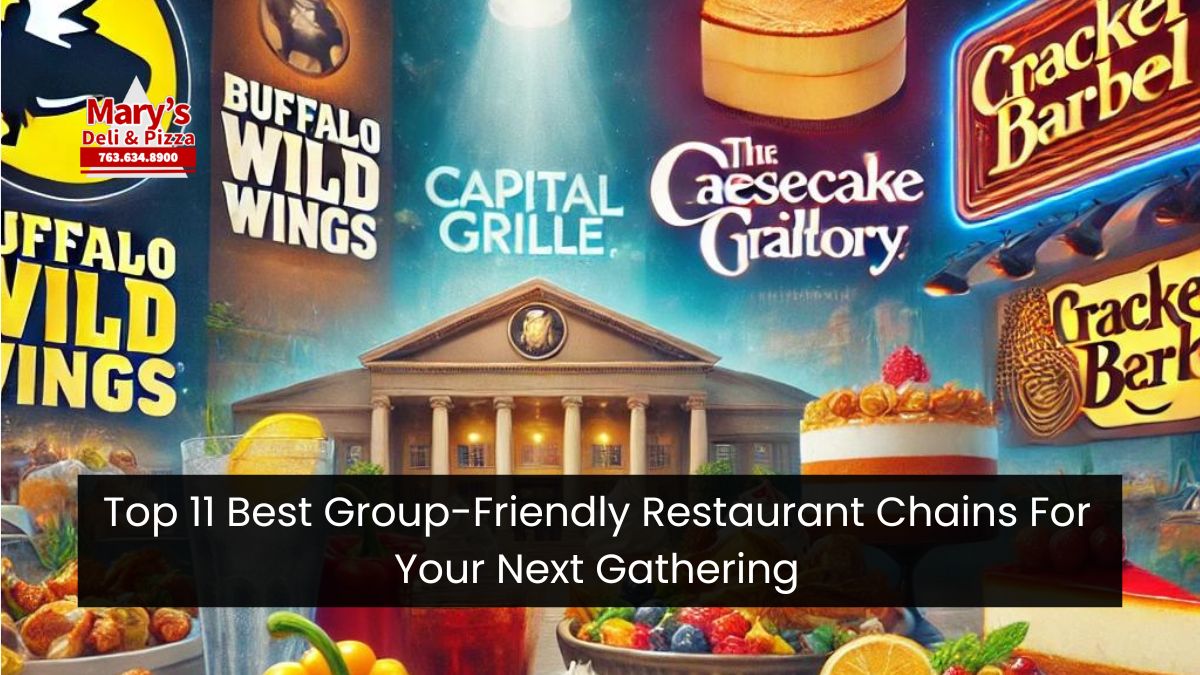 Top 11 Best Group-Friendly Restaurant Chains For Your Next Gathering