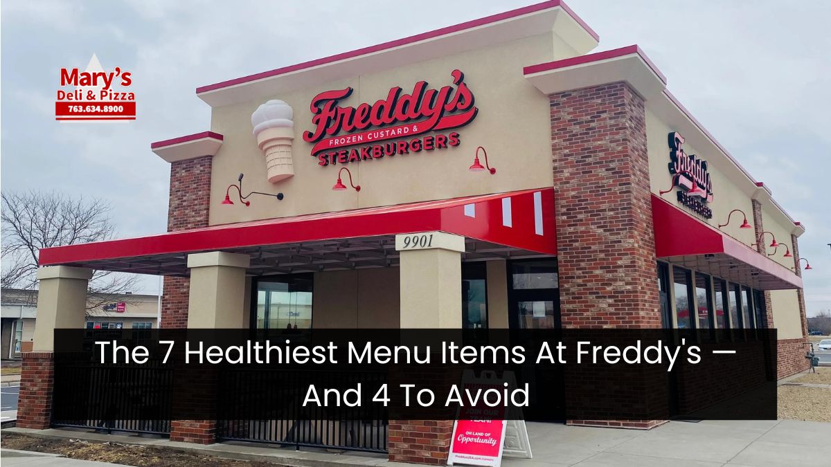 The 7 Healthiest Menu Items At Freddy's — And 4 To Avoid