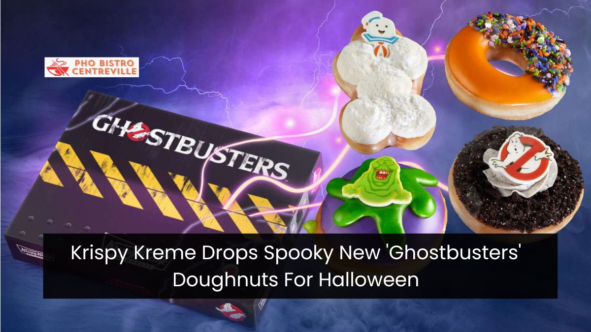 Krispy Kreme Drops Spooky New 'Ghostbusters' Doughnuts For Halloween