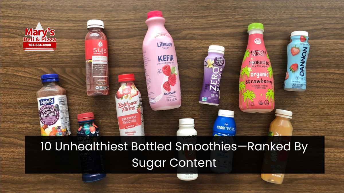 10 Unhealthiest Bottled Smoothies—Ranked By Sugar Content