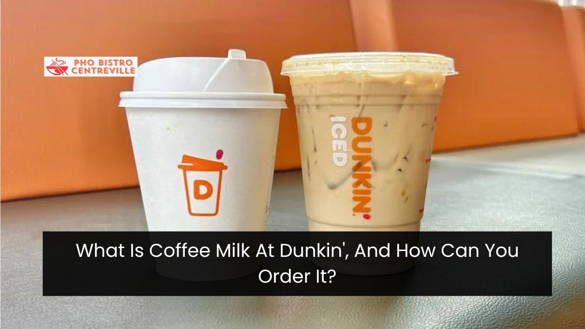 What Is Coffee Milk At Dunkin’, And How Can You Order It?