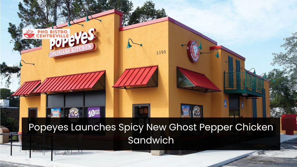 Popeyes Launches Spicy New Ghost Pepper Chicken Sandwich